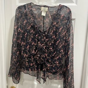 Blouse and skirts set